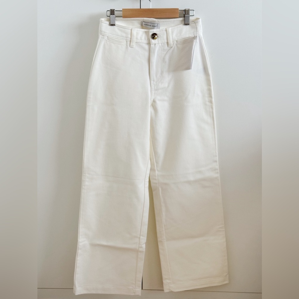 Amour Vert Wide Leg Utility Pants